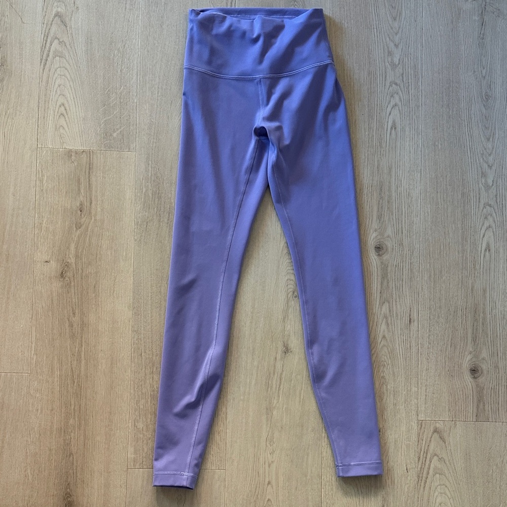Lululemon Athletica Wunder Train High Rise 25” Size 4 Dusty Lilac Leggings - Picture 2 of 9